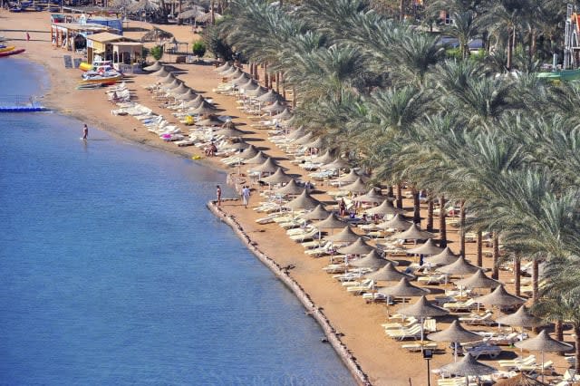 View of Sharm el-Sheikh in Egypt