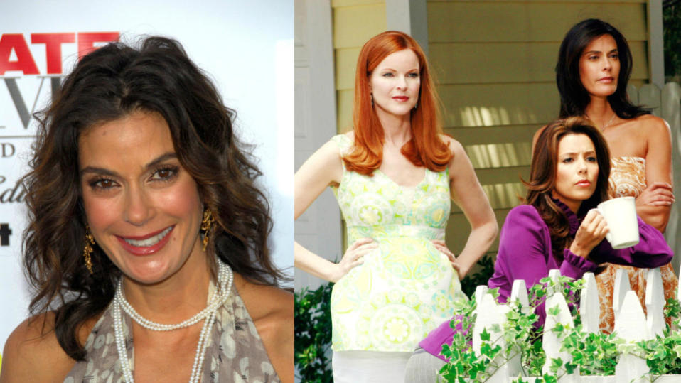 Teri Hatcher and her Desperate Housewives co-stars 