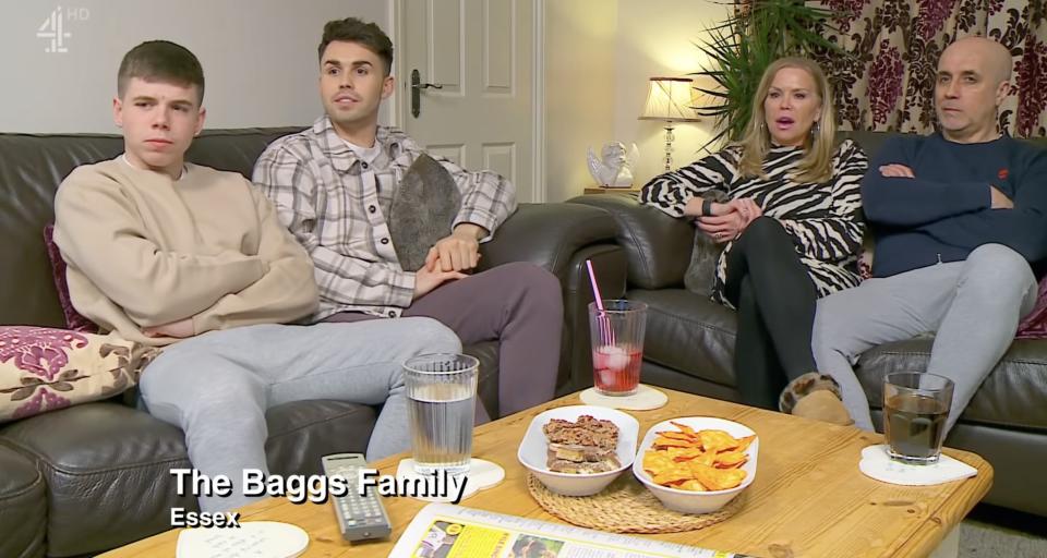 The Baggs Family - Gogglebox (Channel 4)