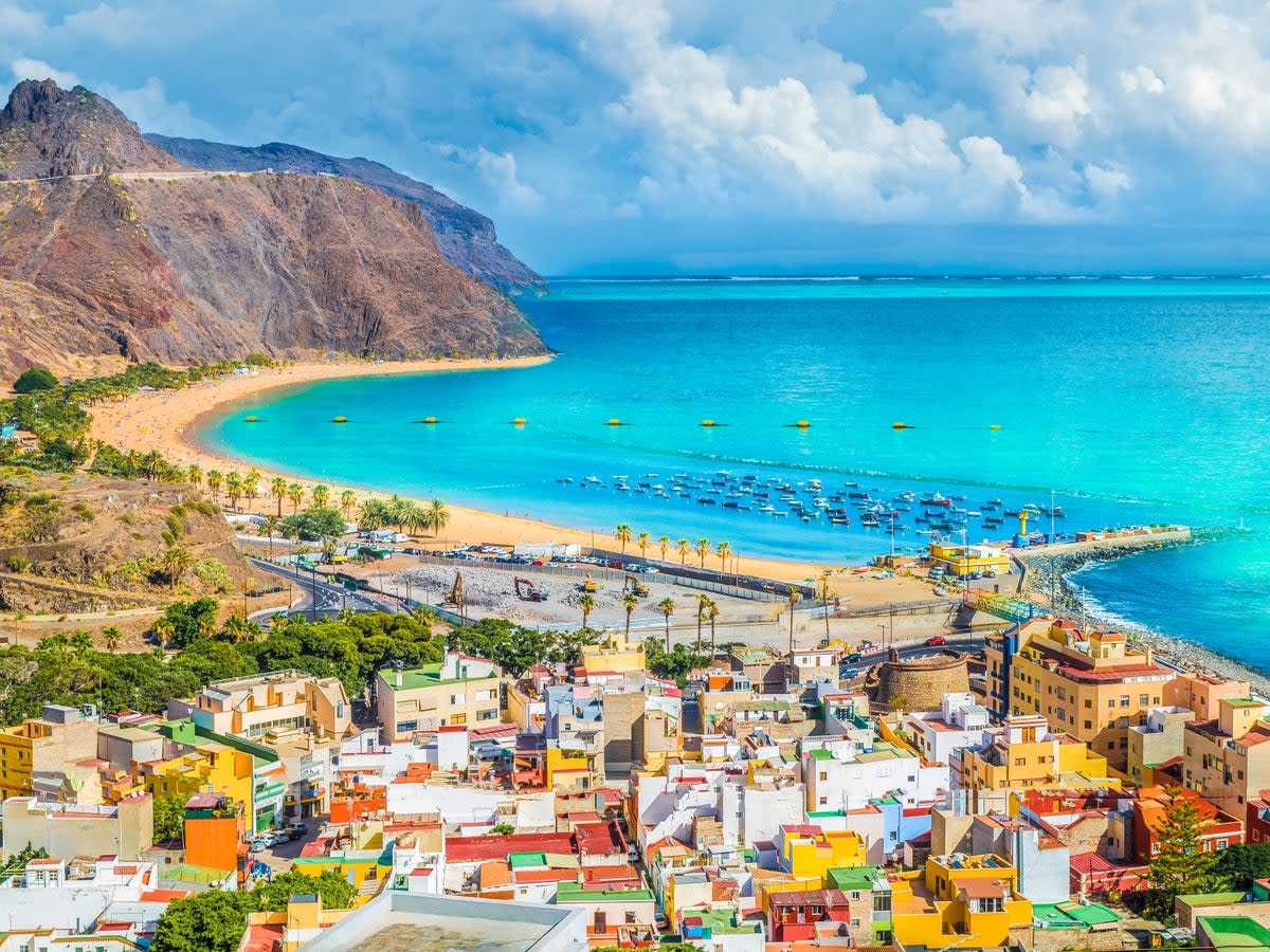Tenerife is sandwiched between the Sahara and the Atlantic and sunny days are the default (Getty Images)