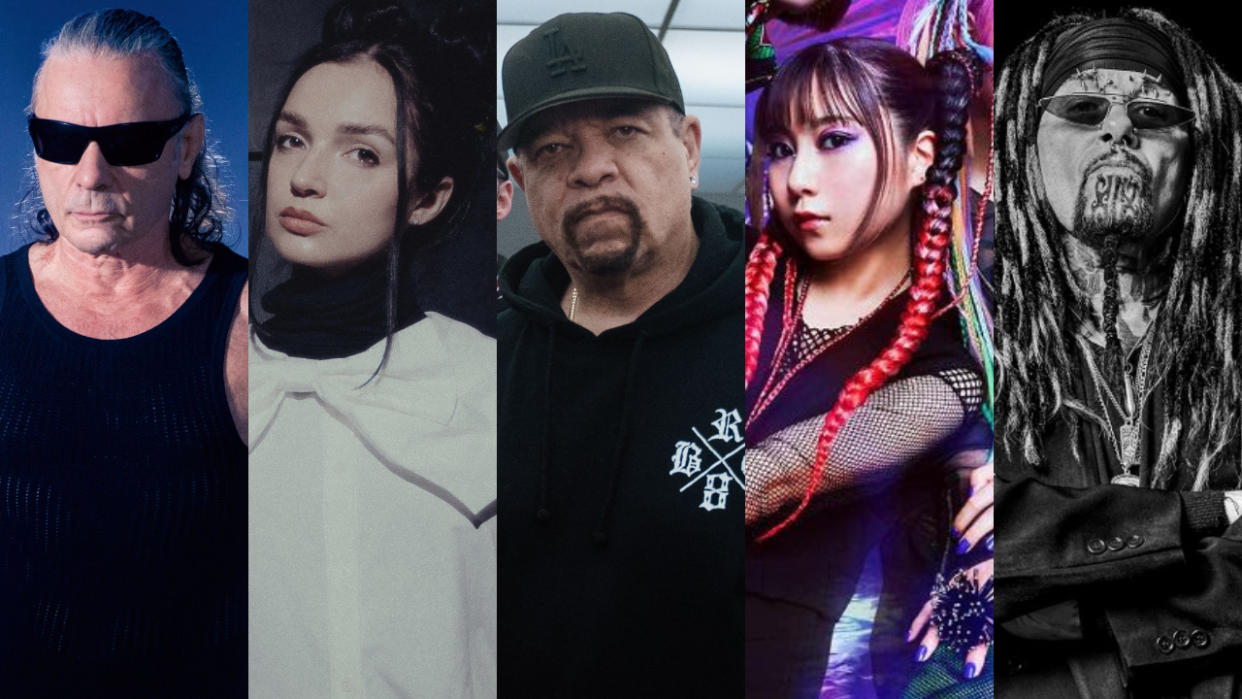  Bruce Dickinson/Poppy/Ice-T/Hanabie/Ministry. 