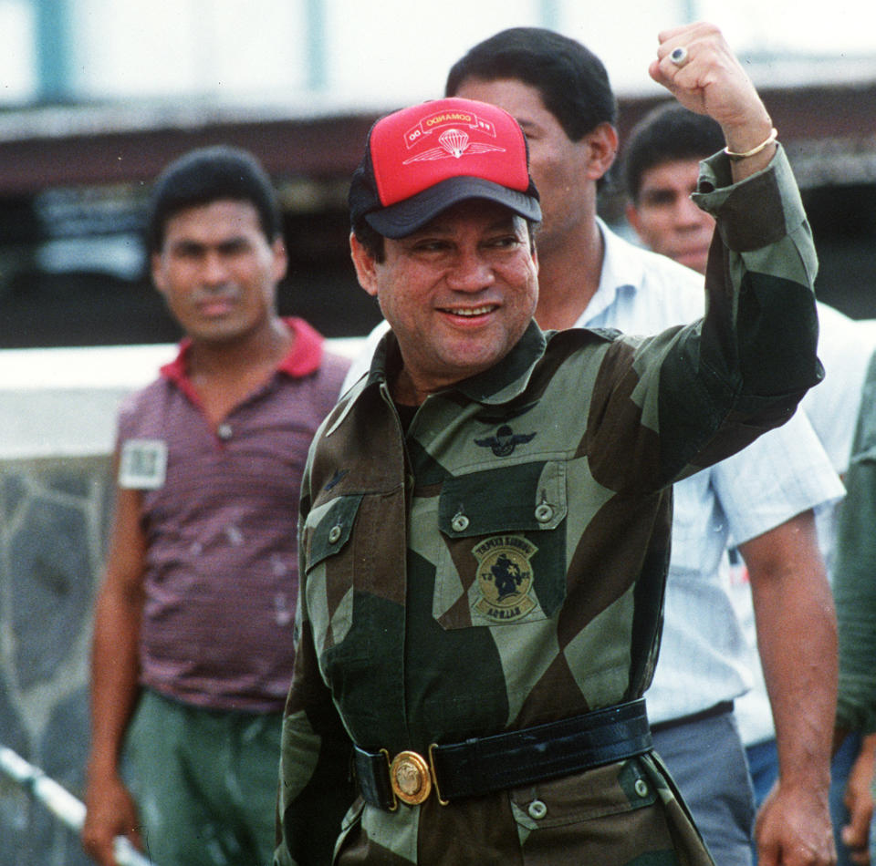 <p>The Panamanian dictator ousted by the United States in 1989 died on May 29 at age 83. (Photo: Bob Sullivan/AFP/Getty Images) </p>