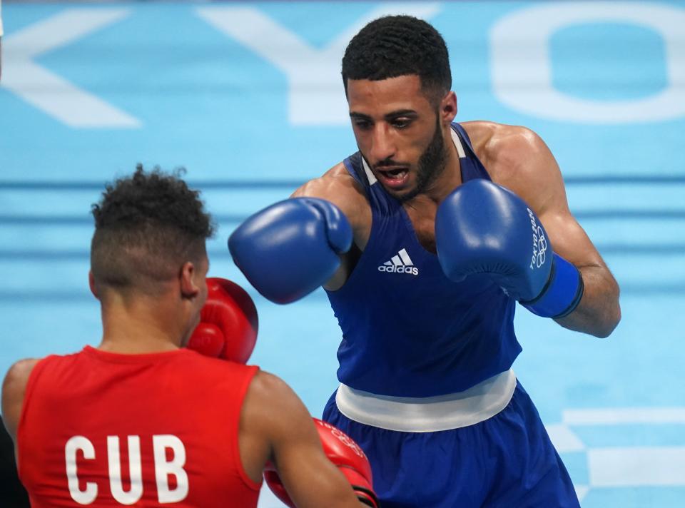 Galal Yafai is into the flyweight boxing semi-finals (Adam Davy/PA) (PA Wire)