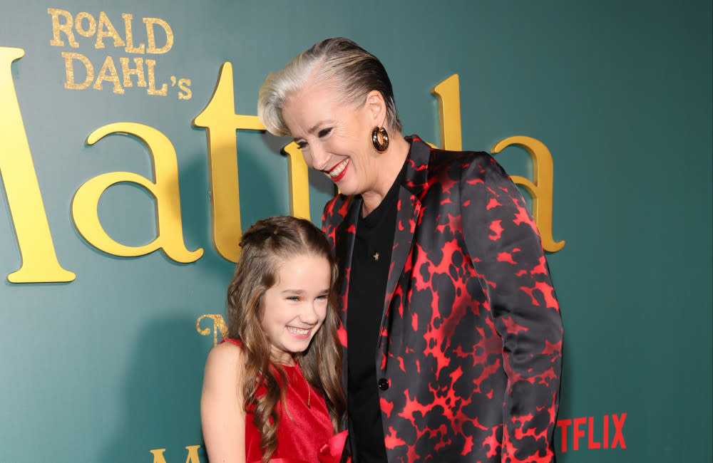 Alisha Weir was initially scared of Dame Emma Thompson on the set of Matilda credit:Bang Showbiz