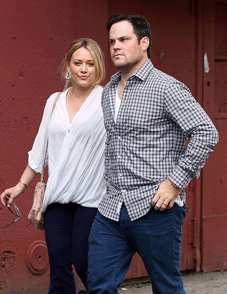 Hilary Duff, Mike Comrie