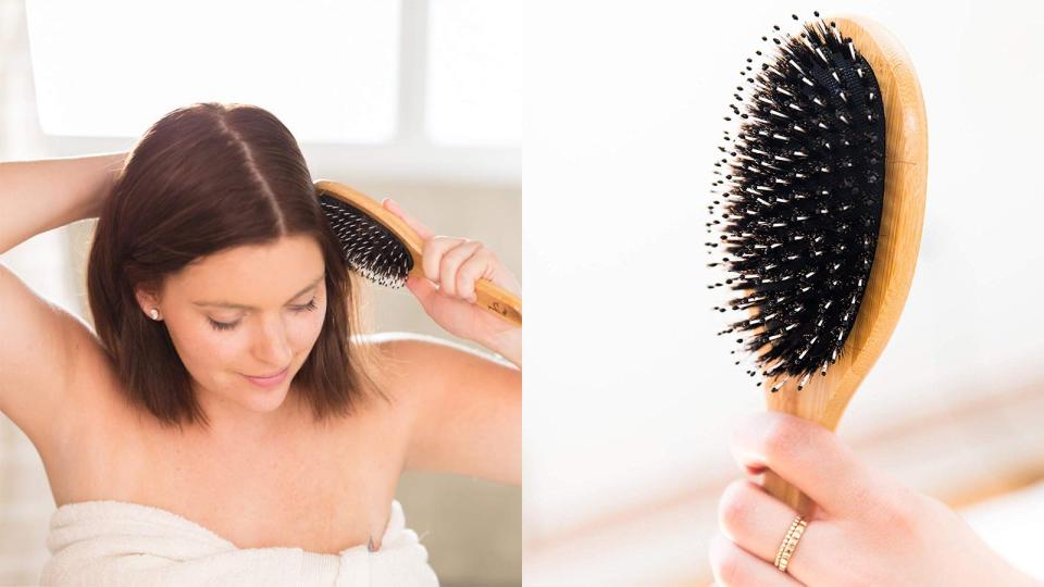 Best gifts for beauty 2019: Beauty by Earth Boar Bristle Hair Brush