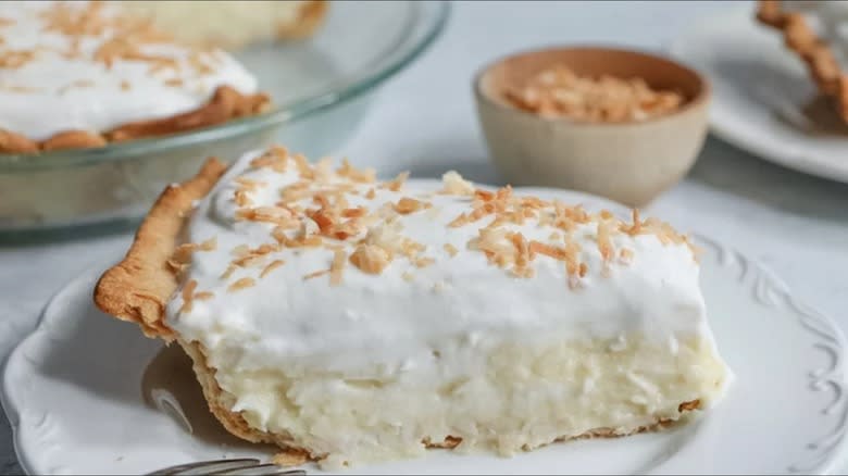 coconut cream pie