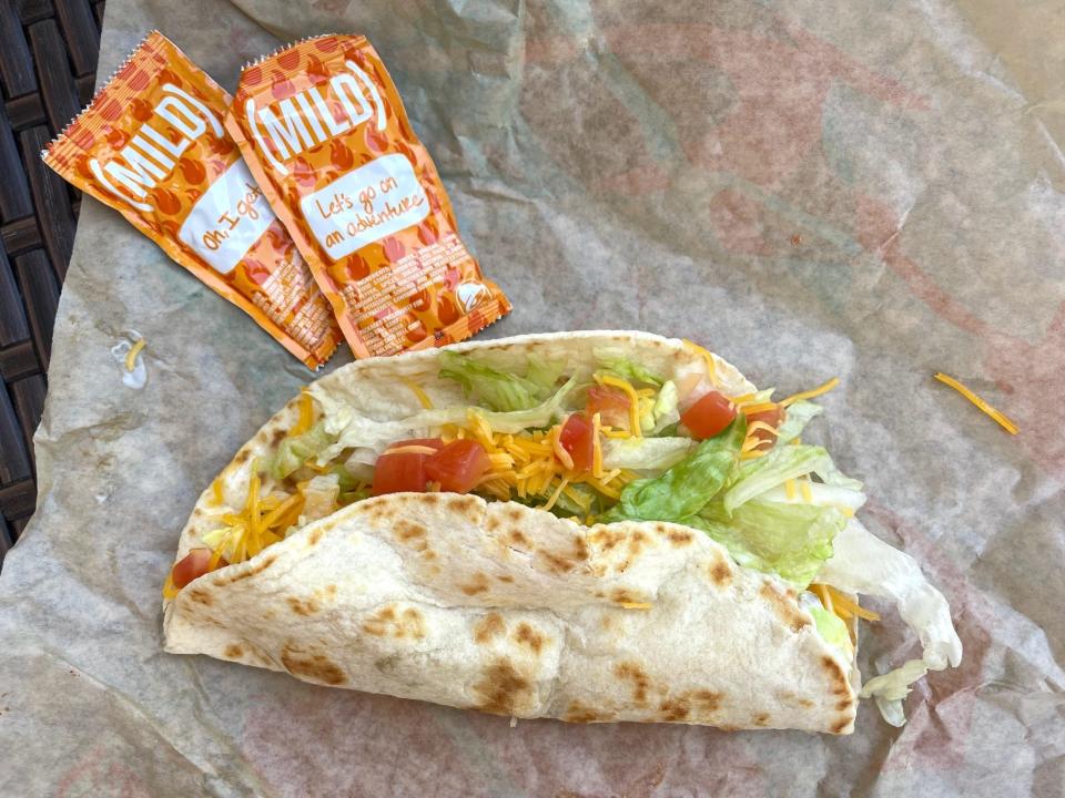 Taco Bell's Soft Taco Supreme