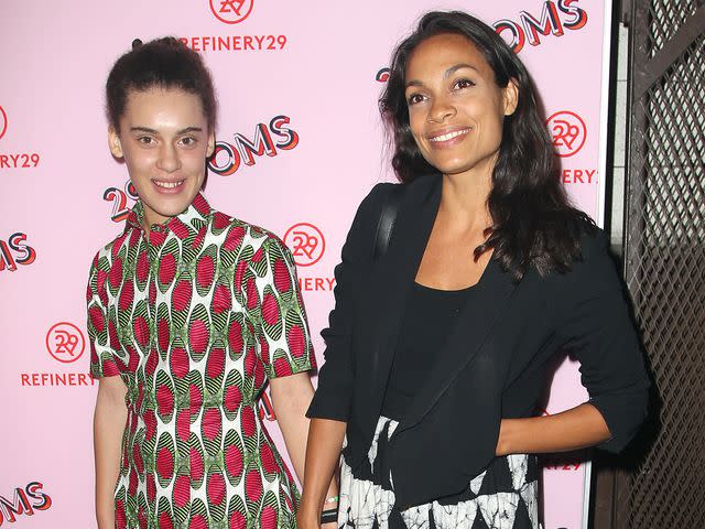 <p>Kristina Bumphrey/Starpix/Shutterstock </p> Isabella Dawson and mother Rosario Dawson, 2018