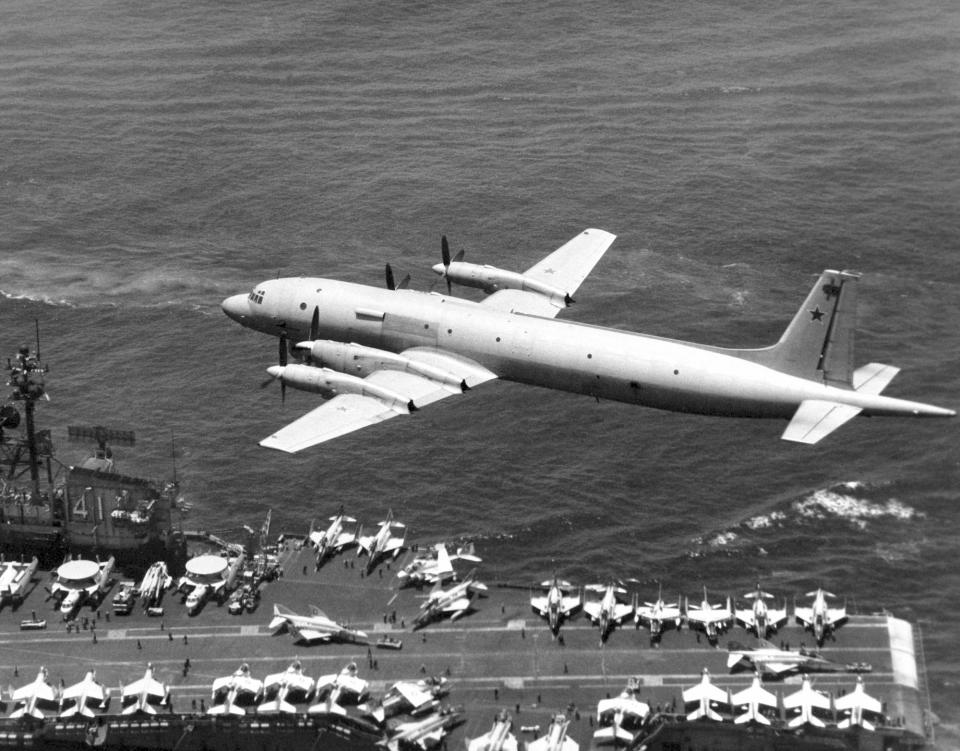 Soviet Il-38 USS Midway