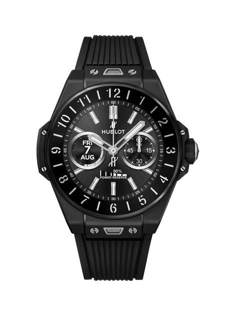 <p>Big Bang e</p><p><a class="link " href="https://www.hublot.com/en-us/news/hublot-big-bang-e" rel="nofollow noopener" target="_blank" data-ylk="slk:SHOP;elm:context_link;itc:0;sec:content-canvas">SHOP</a><br><br>Following its 2018 FIFA World Cup smartwatch, Hublot has produced a second watch running Wear OS. The Big Bang e comes in two versions: titanium, with a retail price around £4,200, and black ceramic, priced around £4,500. Both feature a 42mm OLED high-definition touchscreen covered with sapphire crystal, and 8GB of storage. In addition to the ‘time only’ analogue function, the Big Bang e features interpretations of traditional watch complications, including one that tracks the lunar calendar and another that changes colour over the course of the day, as part of the #HublotLovesArt initiative.</p><p>From £4,200; <a href="https://www.hublot.com/en-gb/" rel="nofollow noopener" target="_blank" data-ylk="slk:hublot.com;elm:context_link;itc:0;sec:content-canvas" class="link ">hublot.com</a><br></p>