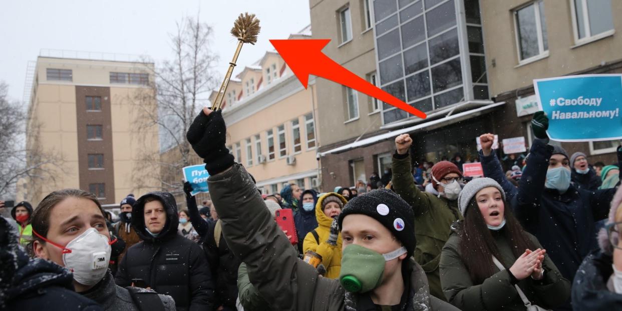alexei navalny protest