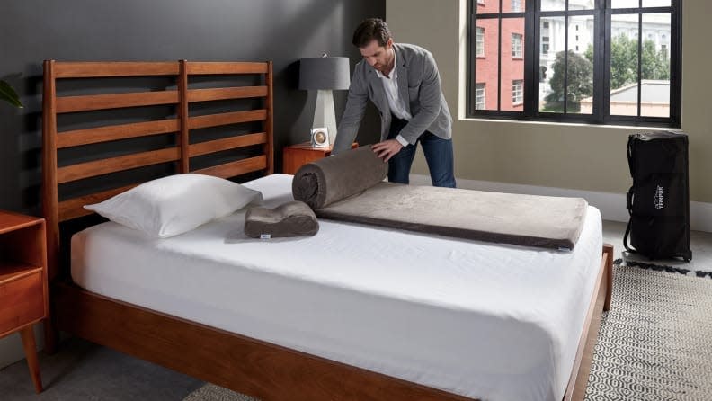 A Tempur-Pedic mattress overlay would be an amazing gift for a college student making do with a dorm bed