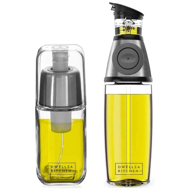  DE'VELO Olive Oil Dispenser Bottle for Kitchen - Olive