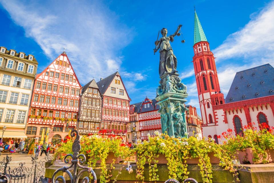 Frankfurt has plenty to keep tourists busy outside of the stadium (Getty Images/iStockphoto)