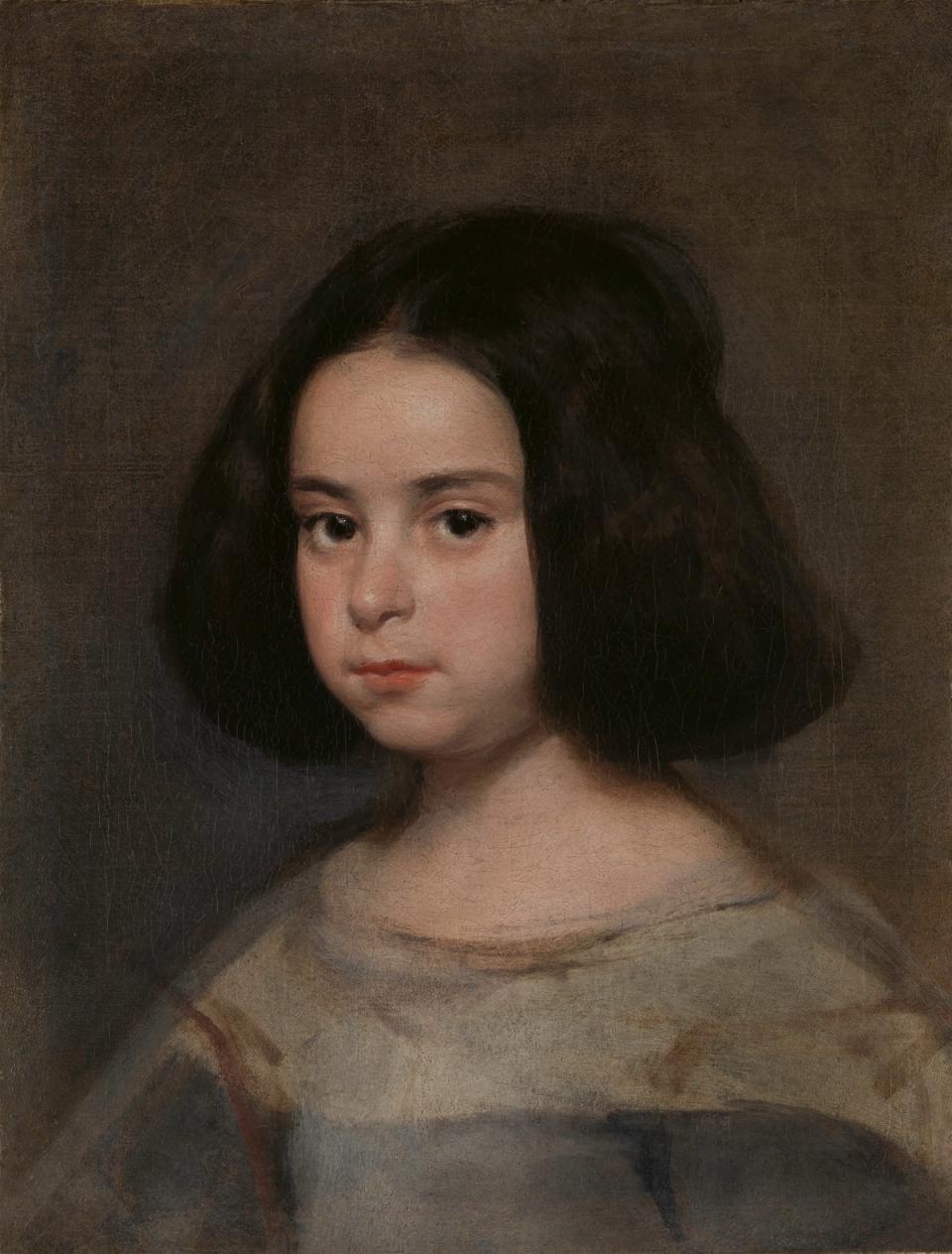 Diego Velázquez's Portrait of a Little Girl, c. 1638-42 (The Hispanic Society of America, New York)