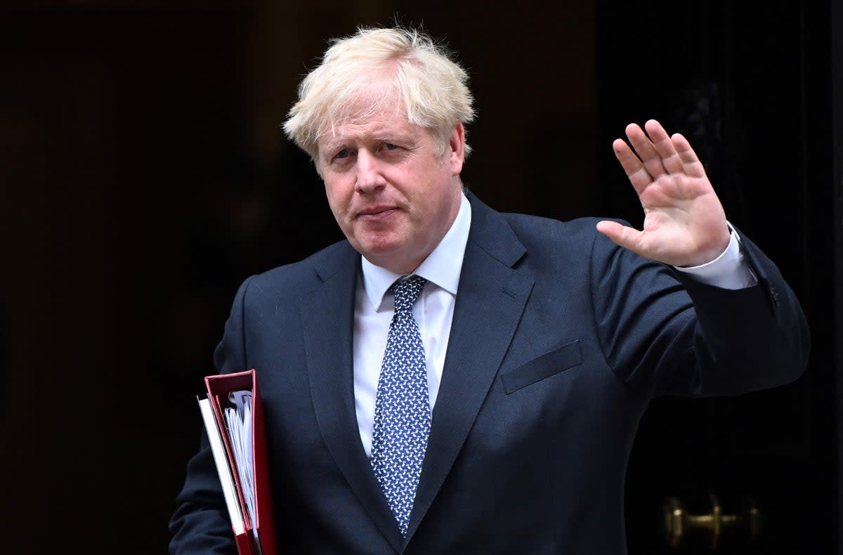 The prime minister, Boris Johnson  (AFP via Getty)