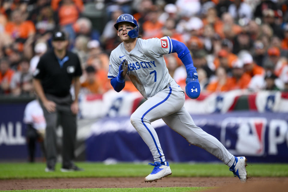 The Royals have one of the game's youngest and brightest superstars in Bobby Witt Jr. (AP Foto/Nick Wass)