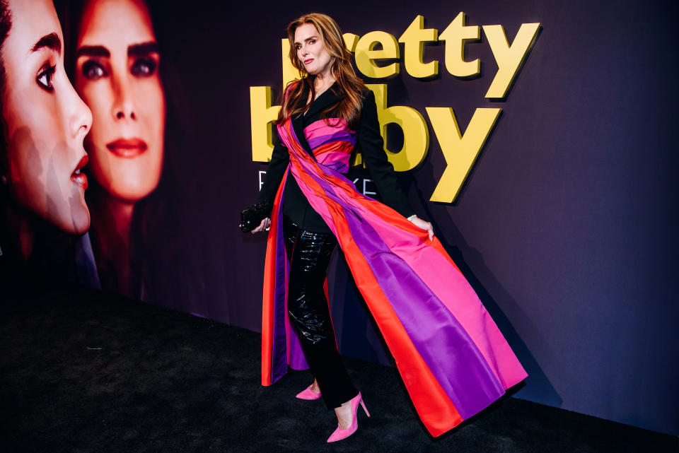 Shields at the premiere of Pretty Baby: Brooke Shields held at Alice Tully Hall on March 29, 2023, in New York City