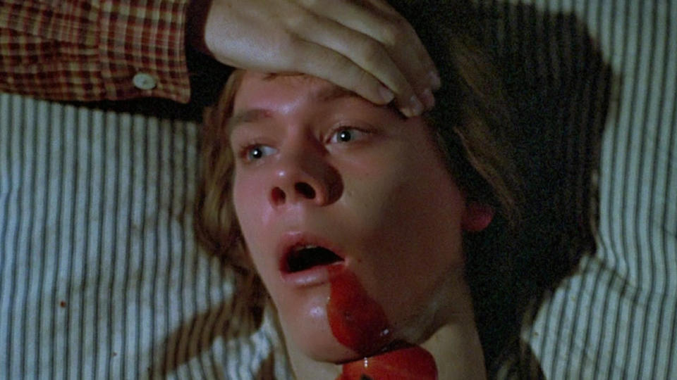 Kevin Bacon in 'Friday the 13th'. (Credit: Warner Bros)