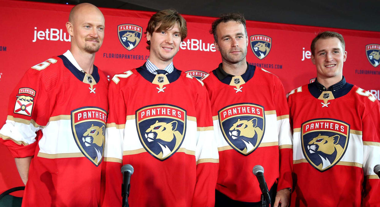 There's no questioning that the Florida Panthers should be a much improved team this season. (Charles Trainor/Miami Herald/TNS via Getty Images)