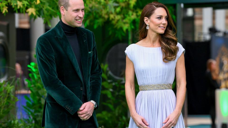 Prince William and Princess Kate attending the Earthshot Prize 2021 at Alexandra Palace