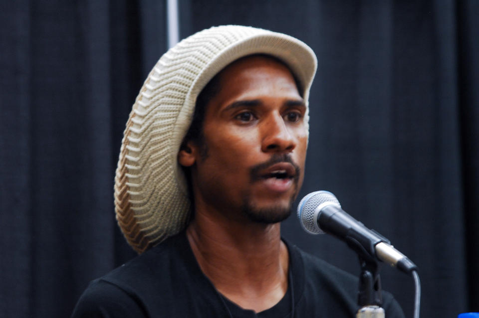 Mike Africa talks at Netroots Nation 2019 in Philadelphia on July 11, 2019, about what it was like when his parents finally came home after 40 years as political prisoners. (Photo: NurPhoto via Getty Images)