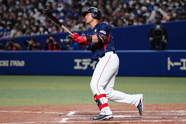 WBC》岡本和真7局超前轟日本武士熱身賽打敗中日龍