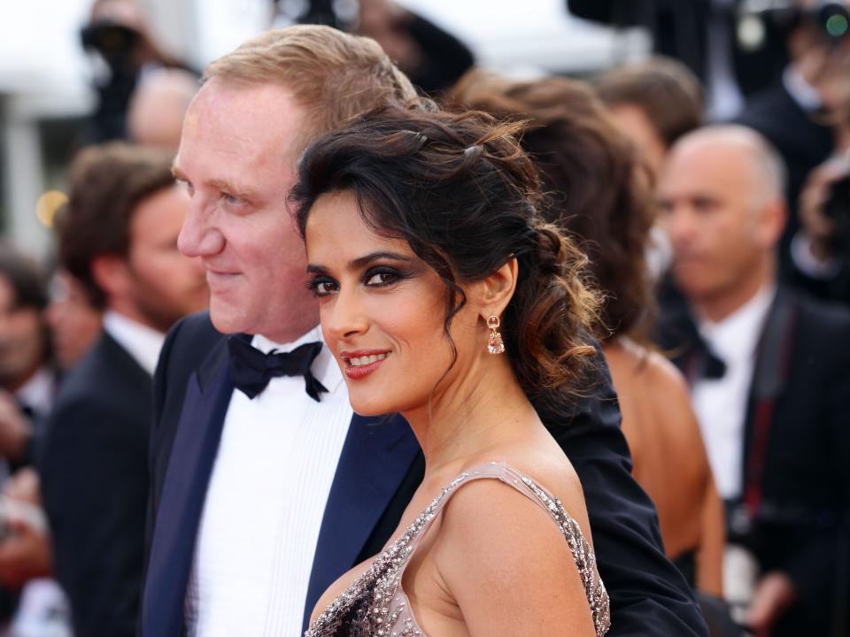 Salma Hayek Francois Pinault event