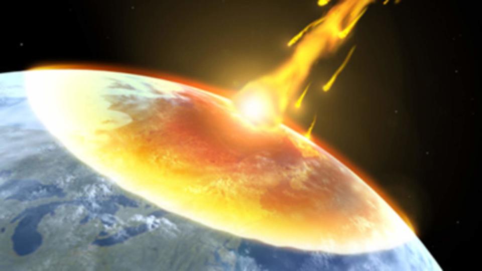 The ESA predicts the effects of an asteroid could be similar to that of a hydrogen bomb (Sky News)