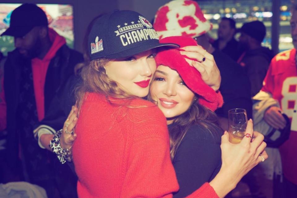 <p>Keleigh Teller/Instagram</p> Taylor Swift and Keleigh Sperry