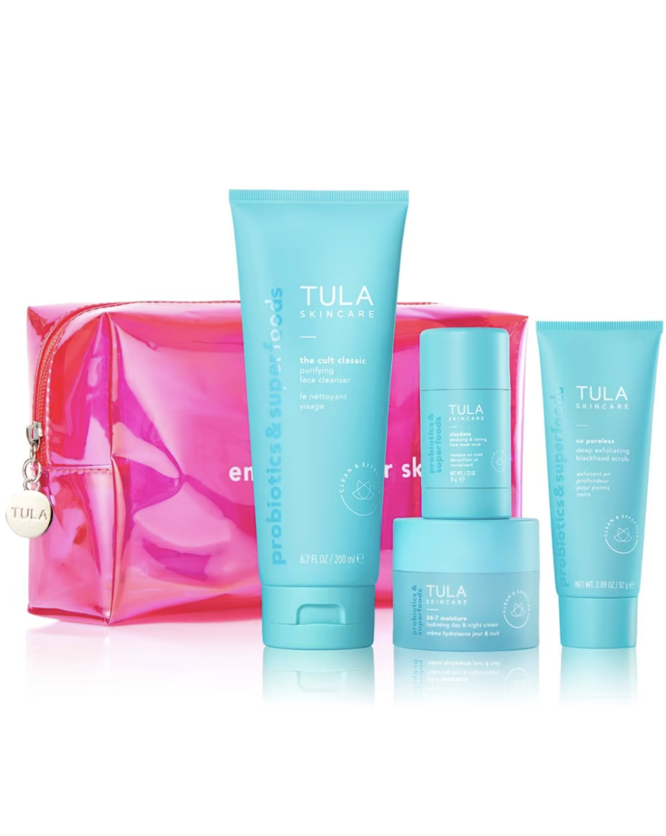 <p><a href="https://go.redirectingat.com?id=74968X1596630&url=https%3A%2F%2Fwww.tula.com%2Fproducts%2Fskincare-essentials-routine-kit&sref=https%3A%2F%2Fwww.cosmopolitan.com%2Fstyle-beauty%2Ffashion%2Fg26765913%2Fgifts-for-mom-from-daughter%2F" rel="nofollow noopener" target="_blank" data-ylk="slk:Shop Now;elm:context_link;itc:0;sec:content-canvas" class="link ">Shop Now</a></p><p>5-Piece Skin Refining Kit</p><p>tula.com</p><p>$148.00</p>