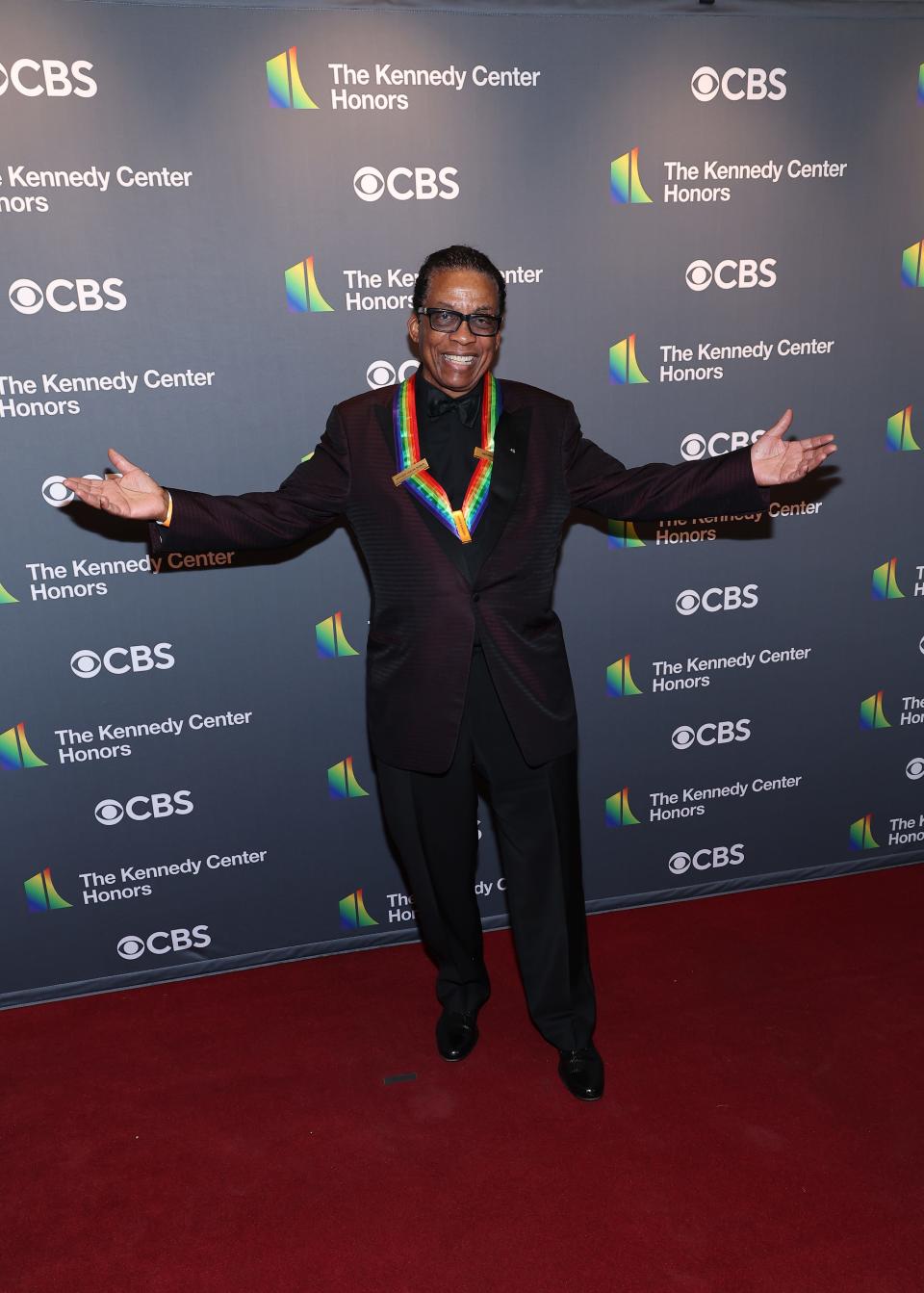 WASHINGTON, DC - DECEMBER 04: Herbie Hancock attends the 45th Kennedy Center Honors ceremony at The Kennedy Center on December 04, 2022 in Washington, DC. (Photo by Paul Morigi/Getty Images) ORG XMIT: 775906425 ORIG FILE ID: 1446793894