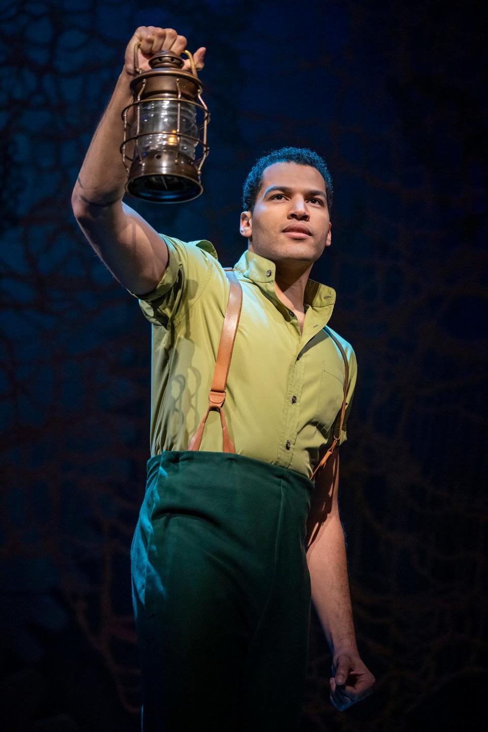 Christian Thompson is playing Fiyero in the national tour of "Wicked" at the Wharton Center May 10-28.
