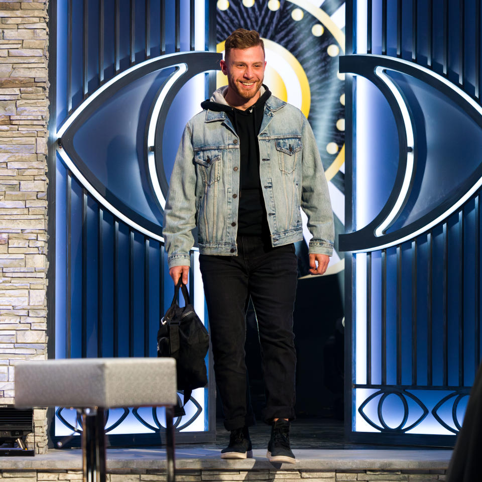 Todd exits the Big Brother Canada house in Big Brother Canada Season 12 (Joanna Bell/Corus Entertainment)