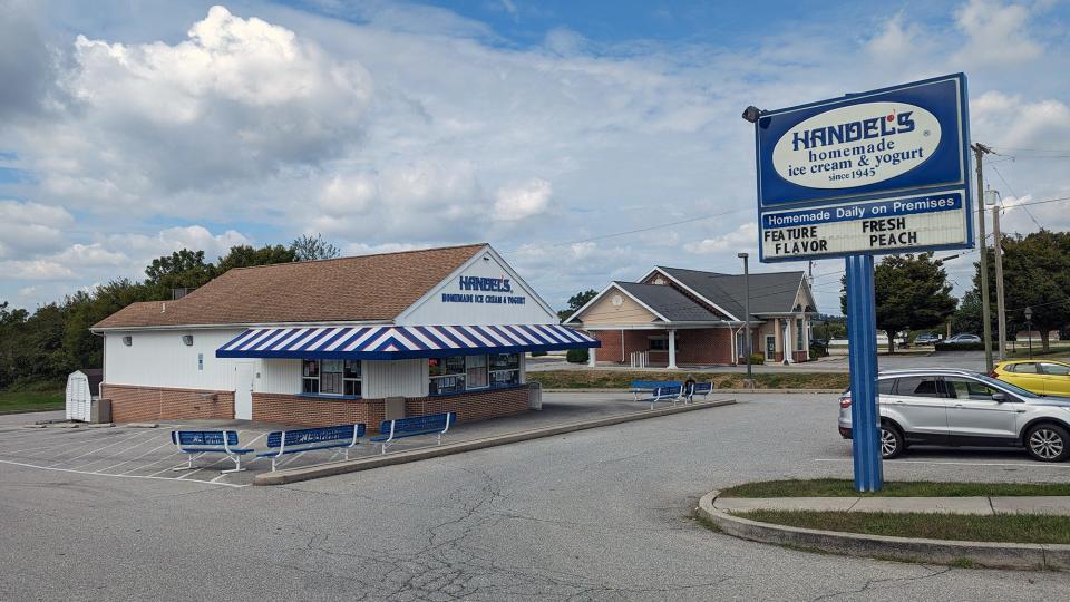 Handel's Homemade Ice Cream and Yogurt on South Queen Street in York Township.