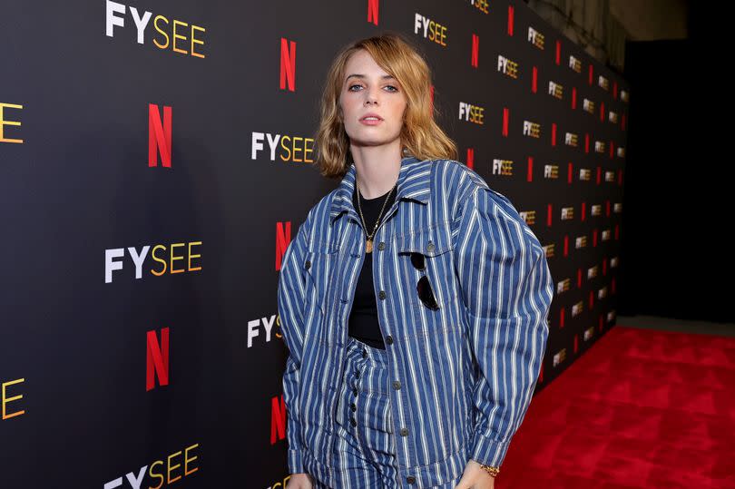 Maya Hawke attends Netflix's Stranger Things ATAS Official Screening at Raleigh Studios Hollywood on May 27, 2022 in Los Angeles, California.