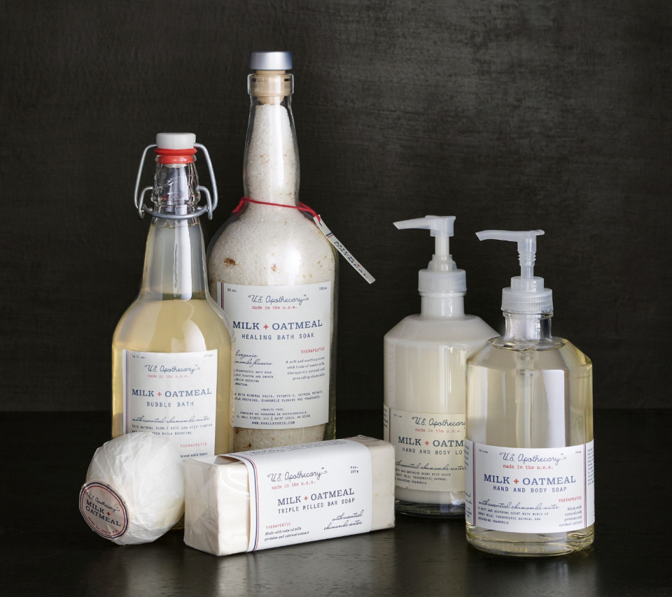 <p><a href="https://go.redirectingat.com?id=74968X1596630&url=https%3A%2F%2Fwww.potterybarn.com%2Fproducts%2Fus-apothecary-milk-oatmeal-ultimate-spa-set%2F&sref=https%3A%2F%2Fwww.housebeautiful.com%2Fshopping%2Fg45590146%2Fbest-spa-gifts%2F" rel="nofollow noopener" target="_blank" data-ylk="slk:Shop Now;elm:context_link;itc:0;sec:content-canvas" class="link ">Shop Now</a></p><p>Milk & Oatmeal Ultimate Spa Set</p><p>potterybarn.com</p><p>$162.00</p>