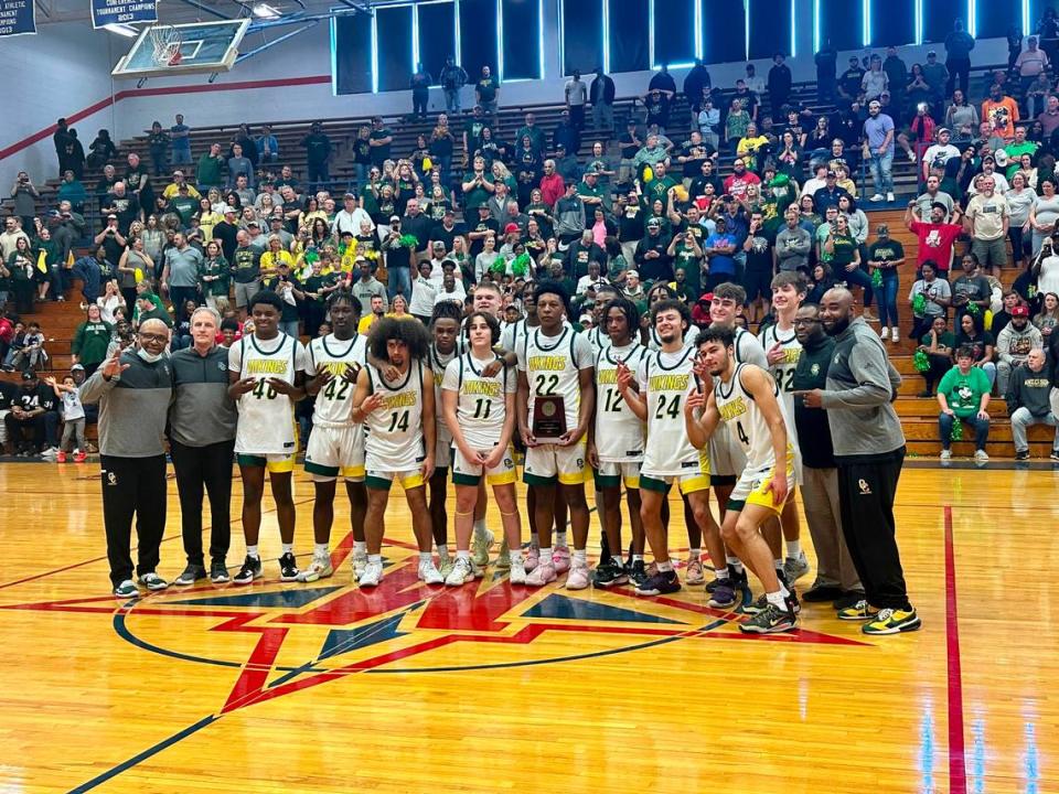 Central Cabarrus played in the national championship game at The Throne in Atlanta Saturday Kelly Hood/Special to The Observer