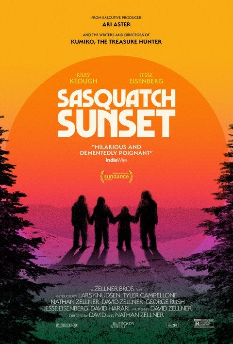 Poster for the film "Sasquatch Sunset."