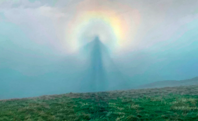 Weather phenomenon shows 'angel in the sky'