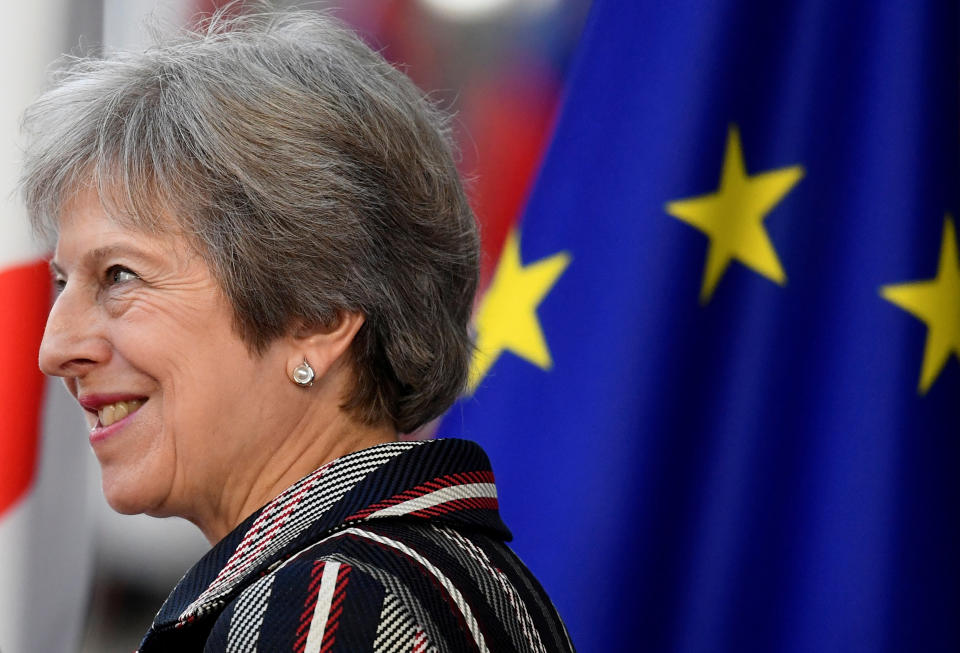 Theresa May is trying to clear the final hurdles to a Brexit deal (Reuters)