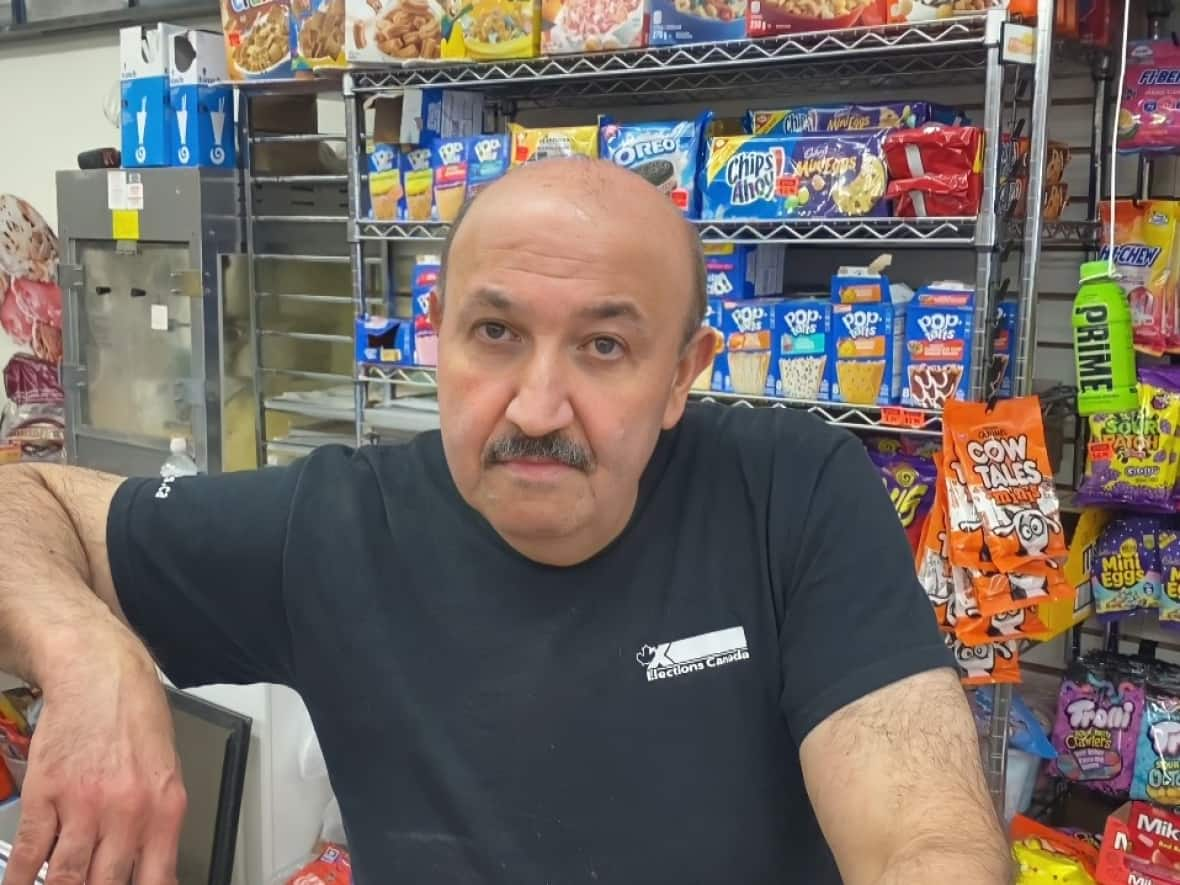 Michael Habib, owner of Jubilee Junction Convenience & Take Out in Halifax, says he was not given proper notice or consultation about a proposed bylaw that would limit his store hours. (CBC - image credit)