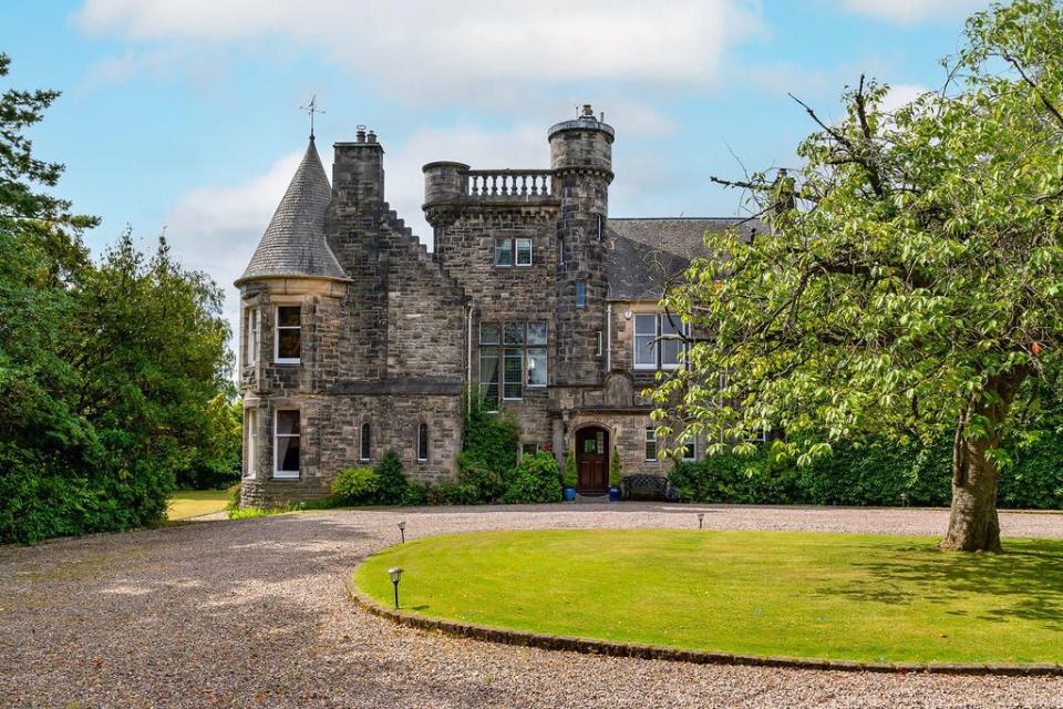 <p>This B-listed family home, one of the finest residences to come to the market in Scotland in recent years, features a wealth of classical features. Available to buy for £995,000, you'll get quite a lot for your money, including nine <a href="https://www.housebeautiful.com/uk/decorate/bedroom/g31/bedroom-decorating-ideas/" rel="nofollow noopener" target="_blank" data-ylk="slk:bedrooms;elm:context_link;itc:0;sec:content-canvas" class="link ">bedrooms</a>, seven bathrooms, and two acres of outdoor space. When can we move in?</p><p>This property is currently on the market for £995,000 with Corum, Bridge Of Weir via <a href="https://www.rightmove.co.uk/properties/112008140#/" rel="nofollow noopener" target="_blank" data-ylk="slk:Rightmove;elm:context_link;itc:0;sec:content-canvas" class="link ">Rightmove</a>.</p>