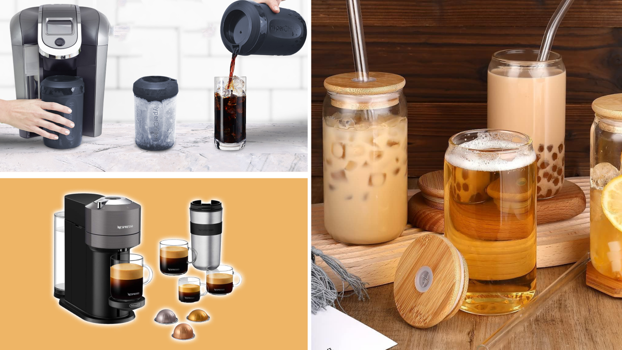 Shop the best Amazon deals on Nespresso coffee machines, milk frothers, cold brew makers and more.