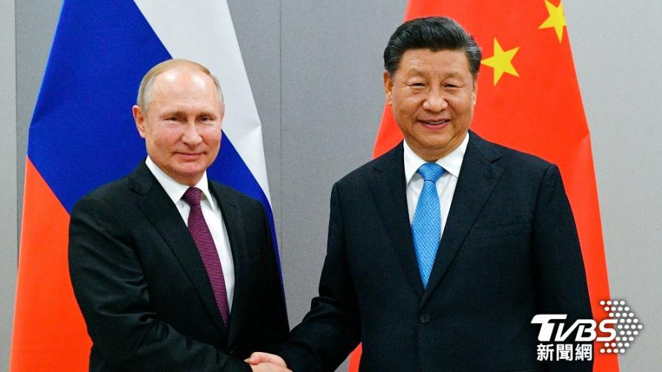 近年北京和莫斯科的關係越來越密切，頗有結盟意味。（圖／達志影像美聯社）