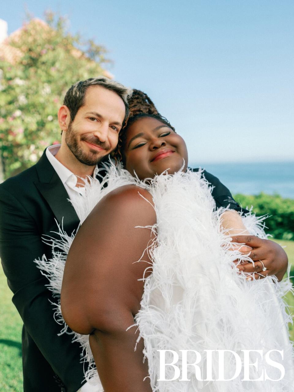 Gabourey Sidibe Covers Brides Style Issue with Fiancé