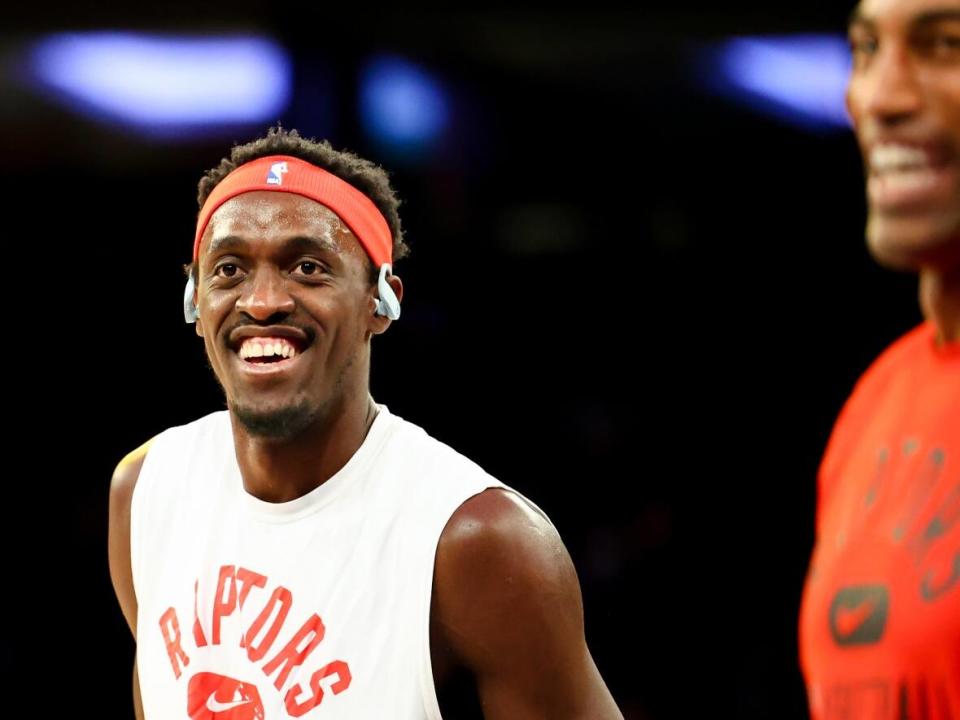 Because of Toronto Raptors forward Pascal Siakam’s gift, 12 students who are interested in working with marginalized communities or for social change will be paid while fully engaged in everything to environmental issues, Indigenous communities and more.  (Jessie Alcheh/Associated Press - image credit)