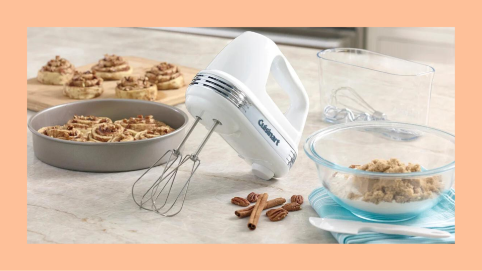 The Power Advantage Plus hand mixer from Cuisinart is our favorite hand mixer.
