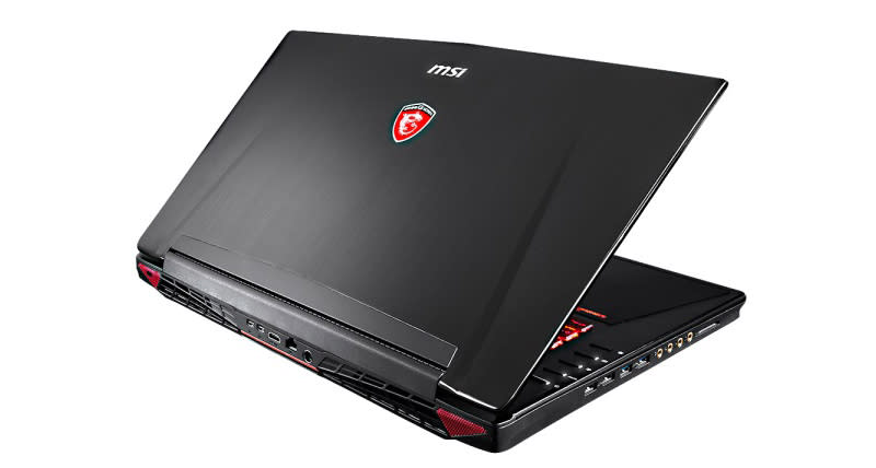 Notebooks like the MSI GT72 Dominator Pro G feature G-Sync capable displays as well. (Image Source: MSI)